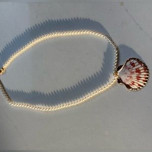 Handmade Dainty Shell Charm Necklace